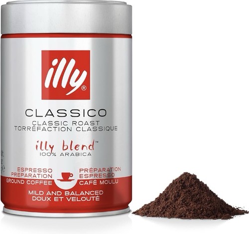 Illy classico ground coffee - illy,