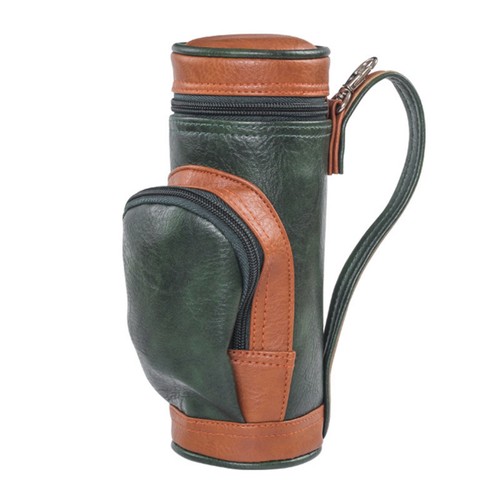 Golf cigar humidor bag - humidor, leather