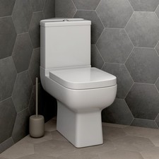 Close Coupled Corner Toilet