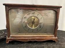 VTG Hallicrafters Table Clock Radio 1954 Parts Only Read Description