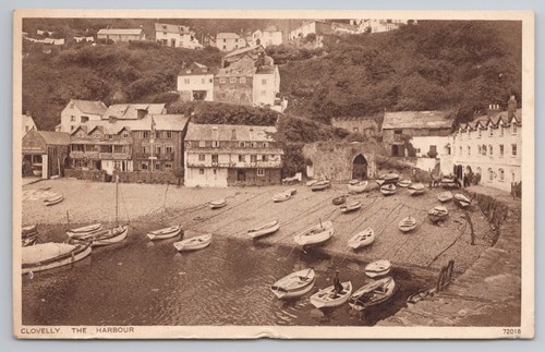 Clovelly harbour devon - harbour,