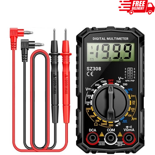 Digital multimeter lcd - digital,