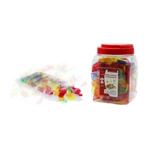 180pcs translucent hollow - translucent,