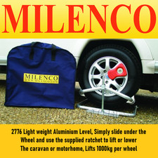 Milenco 2776 Aluminium Level Leveler upto 1000kg Lifting Caravan or Motorhome x1