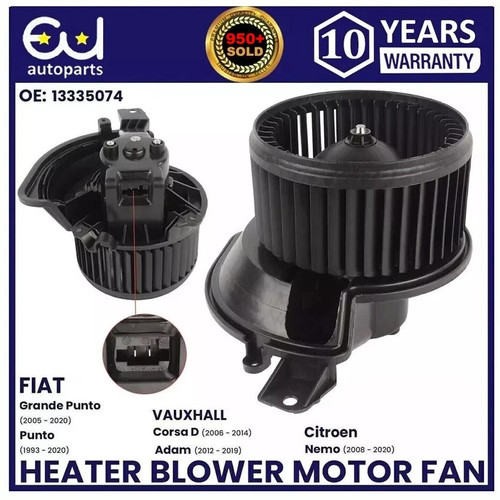 Heater blower motor fan for - heater,