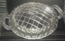 Vintage Glass Serving Bowl
