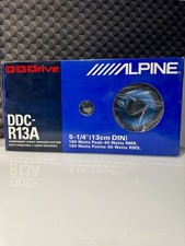 Alpine DDC-R13A DD Drive 13CM 160 Watts 2 Way Component Car Speakers Old School