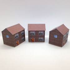 3 Card N Gauge Houses for