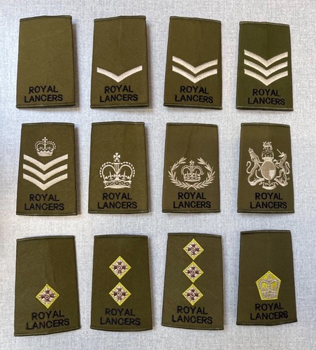 Royal lancers rank - lancers,