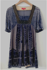 Stunning Rene Derhy Grey Silk