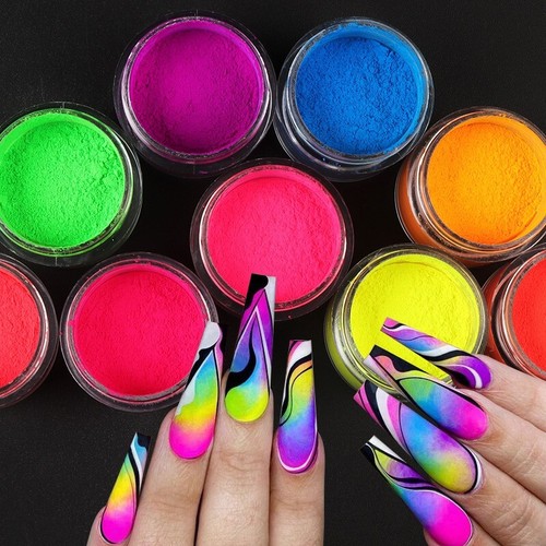 Colour set neon pigment - set,