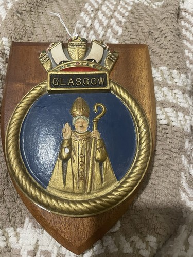 Hms glasgow ship - glasgow, crest