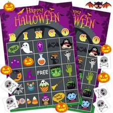 Halloween Bingo Games for Kids