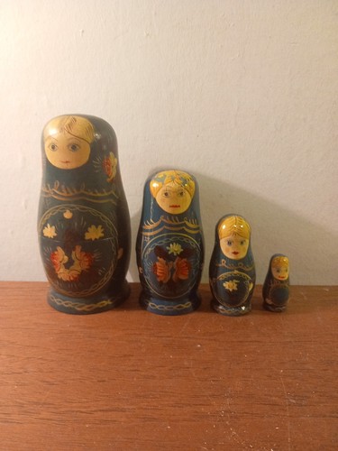 Vintage russian doll - doll, hand