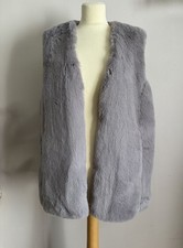 Papaya Size 18 Grey Faux Fur