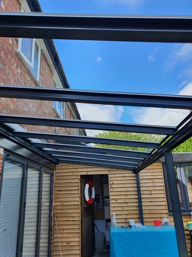 Aluminium canopies verandas - aluminium,
