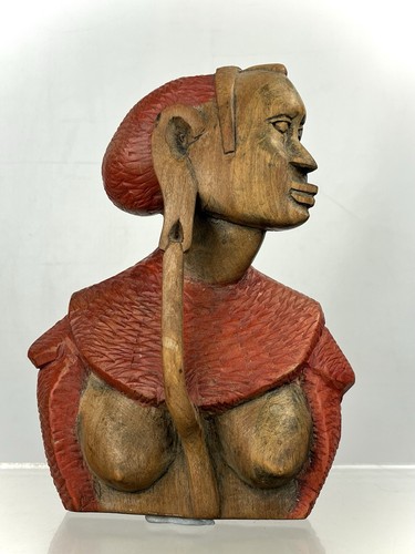 Vintage hand carved wood - hand,