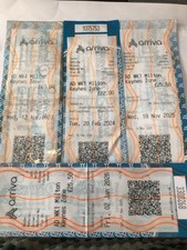ARRIVA BUS TICKETS - Used