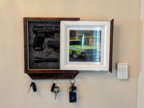 Hidden gun storage add - hidden,