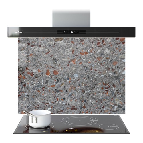 Kitchen glass splashback - kitchen,