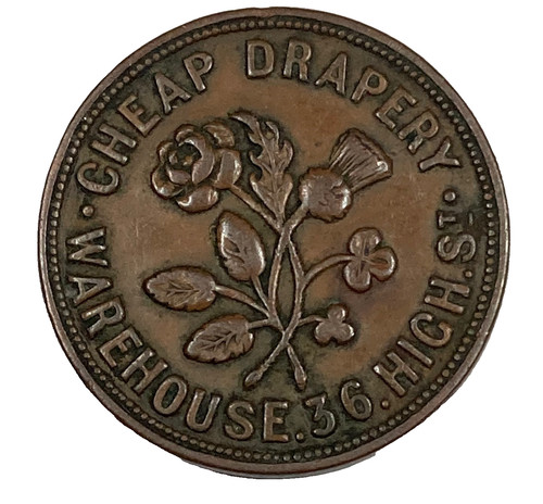 Belfast 19th farthing token - c.,
