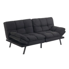 Memory Foam Futon Sleeper Sofa