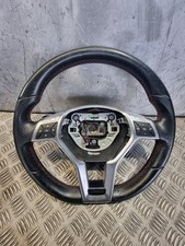 MERCEDES A180 STEERING WHEEL A1724601803 W176 1.6L AUTO PET HATCHBACK 2015