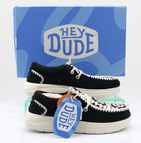 Hey dude wendy suede crochet - suede,