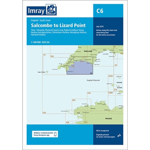 Imray salcombe lizard - imray,