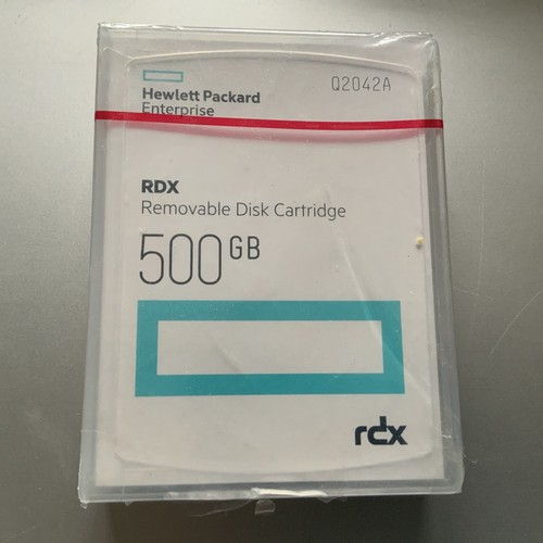 New hpe rdx - 500gb, removable