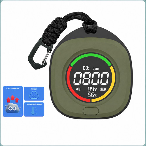 4in1 carbon monoxide - monoxide, co2