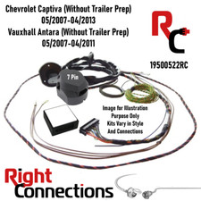 Towbar 7 Pin Dedicated Wiring