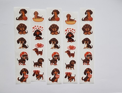 Dachshund dog stickers - dachshund,