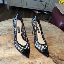 NINE WEST Tatum Black Lattice