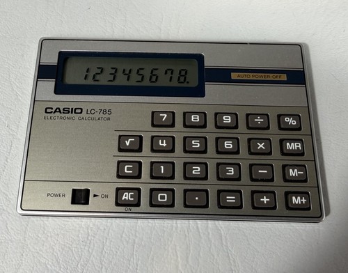 Casio 785 electronic - casio,