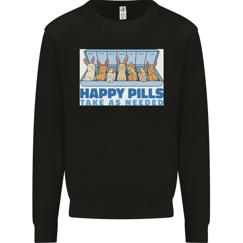 Bunny rabbit happy pills - bunny,