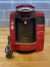 Bosch Tassimo Joy TAS4502NGB Red Coffee Machine Working Clean Used