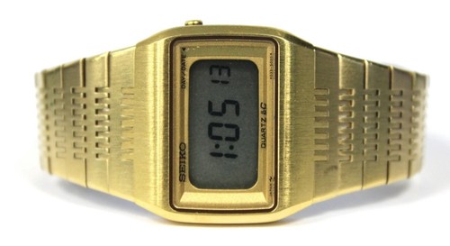 Seiko vintage gold 1980 - seiko,