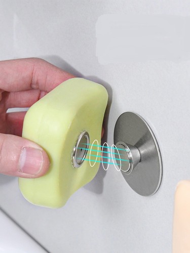 Magnetic soap holder wall - soap,