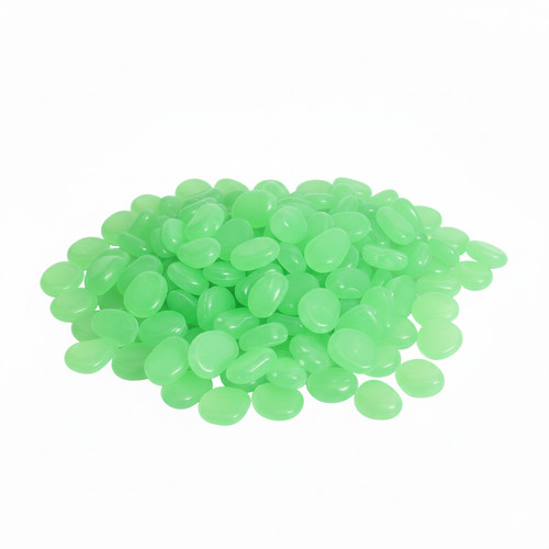 300pcs glow dark pebbles - 300pcs,