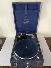 Antique/Vintage Circa 1920's/30's The Double Three Selector Gramophone 