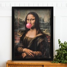 Mona Lisa Bubblegum Pop Art