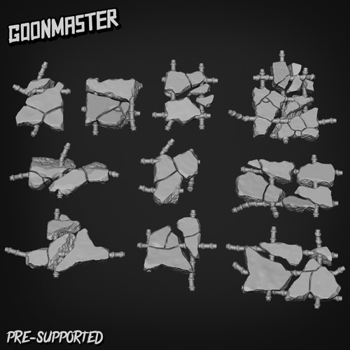 Broken concreate basing - -,