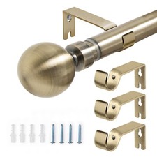 Curtain Pole Extendable Metal