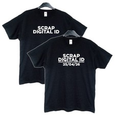 Scrap Digital ID T-Shirt Black