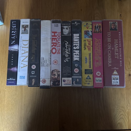 Vhs bundle job lot mixed - 10,