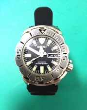 Seiko Black Monster Diver
