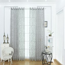 Elegant Flower Window Curtain
