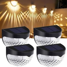 4Pack LED Solar Power Wall