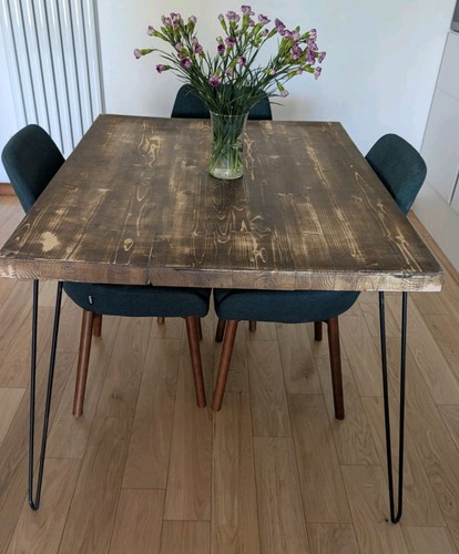 Solid wooden table 4 - 4,